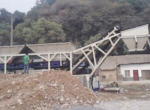 高性能穩(wěn)定土拌合站，道路工程好伙伴